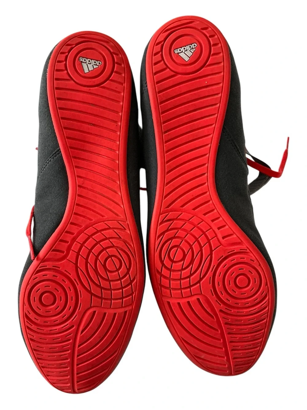 Adidas Mat Wizard 3 Men’s Wrestling Combat Sport Sz 12 Gray Solar Red Shoes